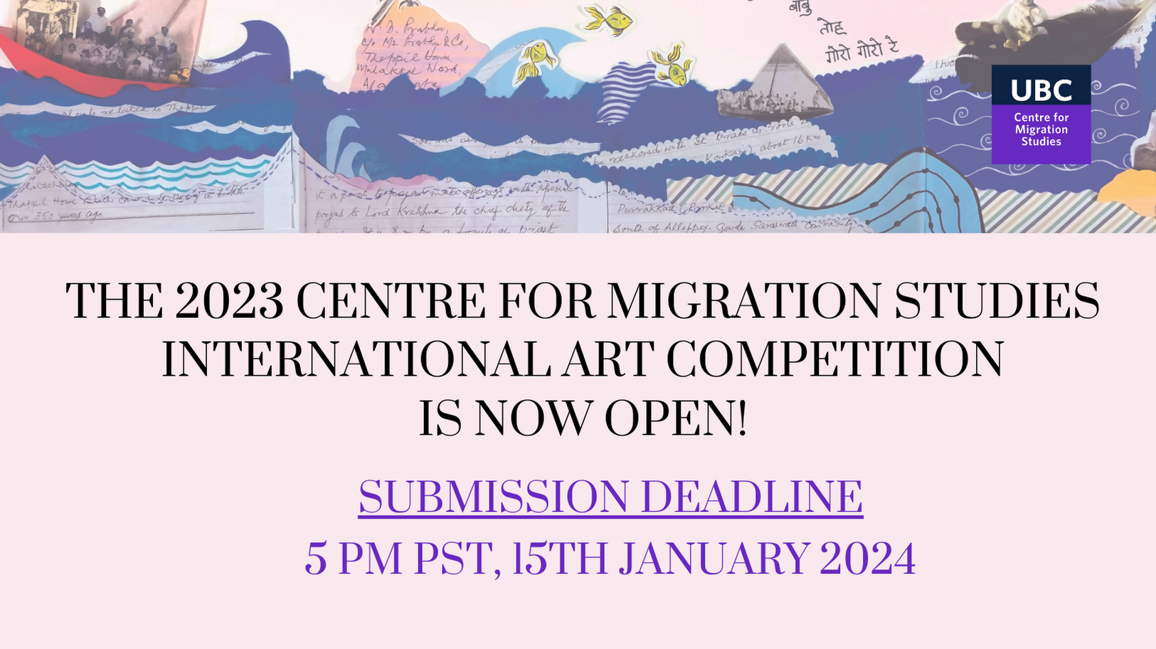 2023 International Art Competition Centre for Migration Studies